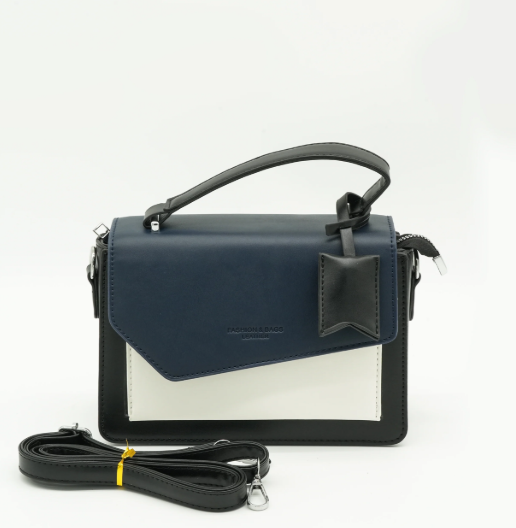 Multi-Tone Handbag Style 1, Trendy Ladies Handbag by The Leather Jewel