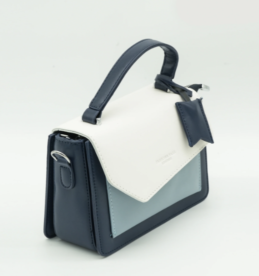 Multi-Tone Handbag Style 5, Trendy Ladies Handbag by The Leather Jewel