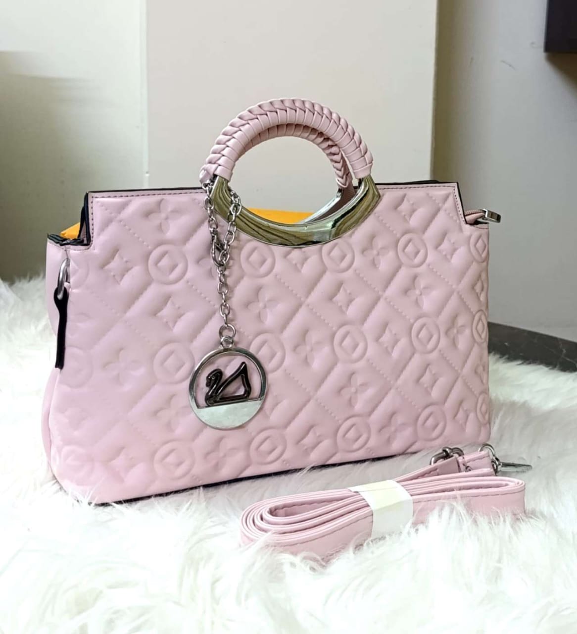 Pink Formal Hand Bag, Stylish Ladies Handbag by The Leather Jewel, Pakistan