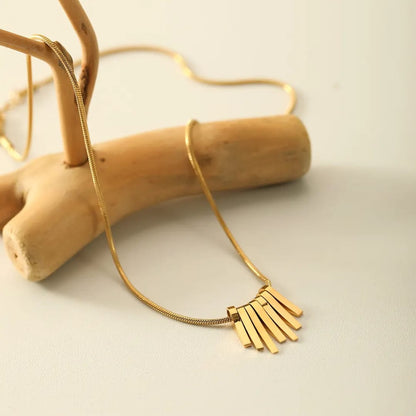Radiant Rays Pendant - Necklace