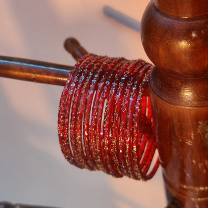 Raindrop Glass Bangles