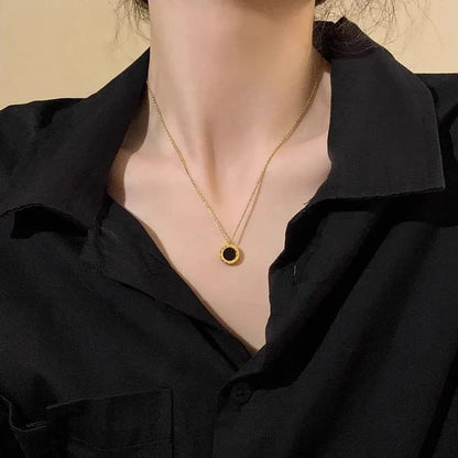 Roman Numeral Pendant - Jewelry Set