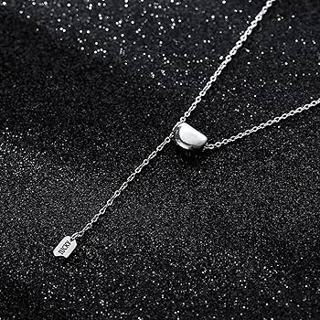 Sterling Silver Lucky Bean - Necklace