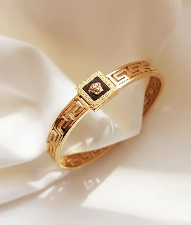 Unique Cubic Design - Bracelet, Tarnish-Free Jewelry by The Leather Jewel, Pakistan